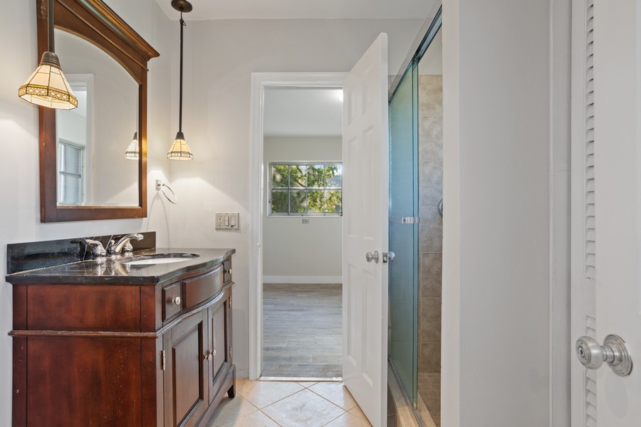 Real Estate Photography - 5918 Mall Street, Coral Gables, FL, 33146 - Primary Bathroom