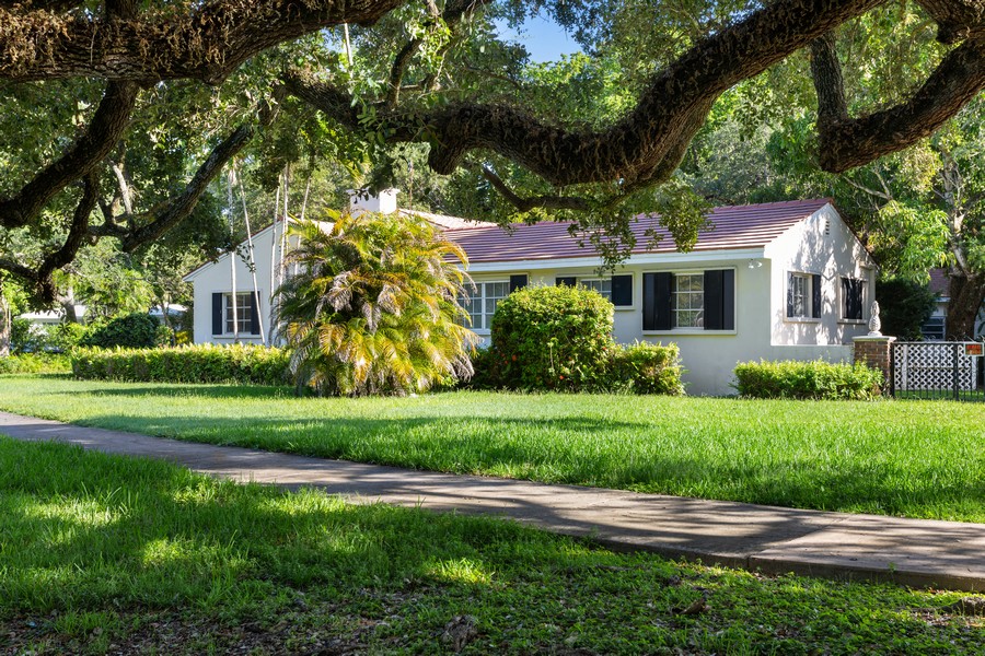 Real Estate Photography - 5918 Mall Street, Coral Gables, FL, 33146 - Front View