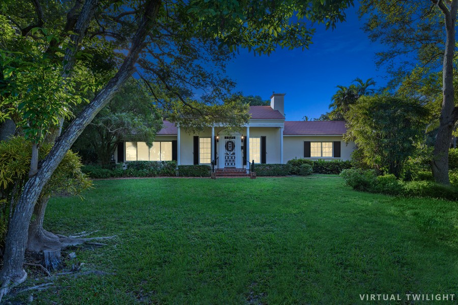 Real Estate Photography - 5918 Mall Street, Coral Gables, FL, 33146 - Front View