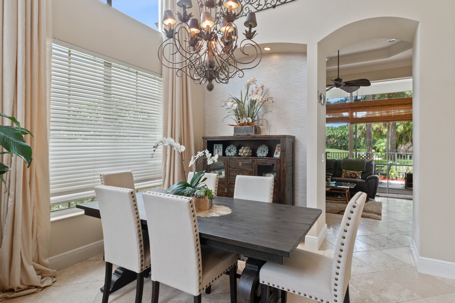 Real Estate Photography - 8517 Legend Club Drive, West Palm Beach, FL, 33412 - Dining Room