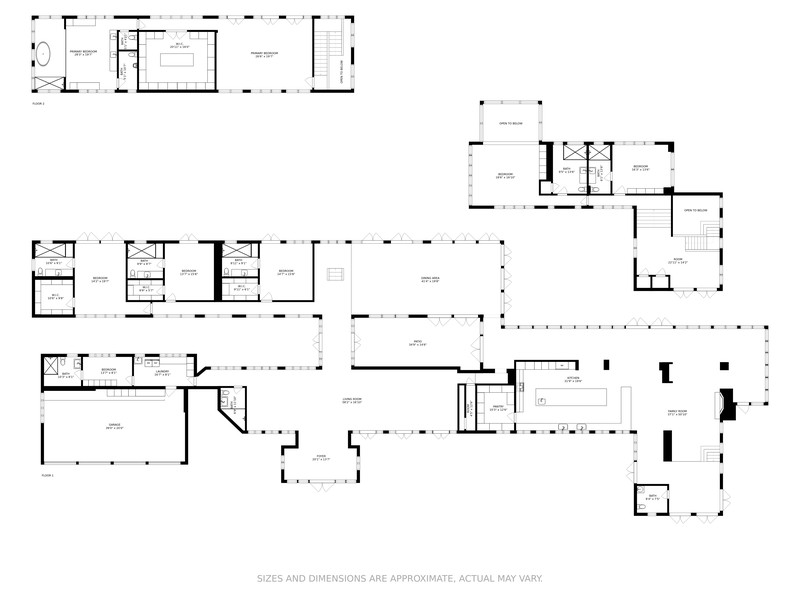 Real Estate Photography - 6801 Granda Blvd, Coral Gables, FL, 33146 - Floor Plan