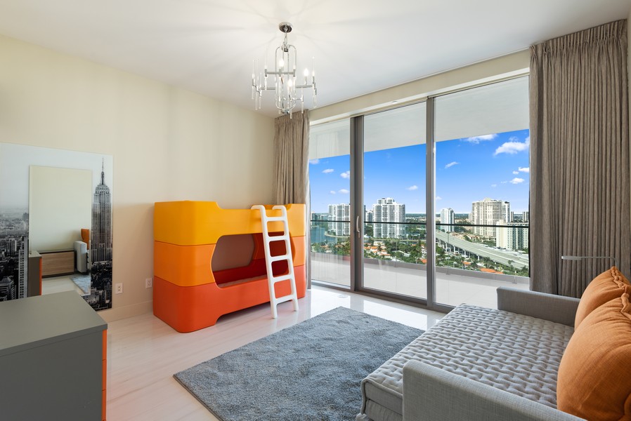 Real Estate Photography - 18975 Collins Ave. #1803, Sunny Isles, FL, 33160 - Bedroom