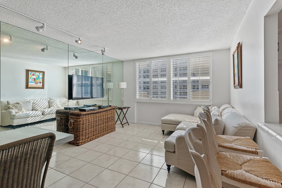Real Estate Photography - 9273 Collins Ave #901, Miami Beach, FL, 33154 - Living Room