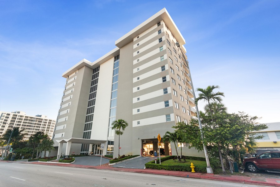 Real Estate Photography - 9273 Collins Ave #901, Miami Beach, FL, 33154 - Front View