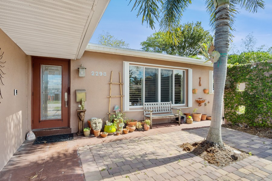 Real Estate Photography - 2298 NE 3rd Way, Boca Raton, FL, 33431 - Porch