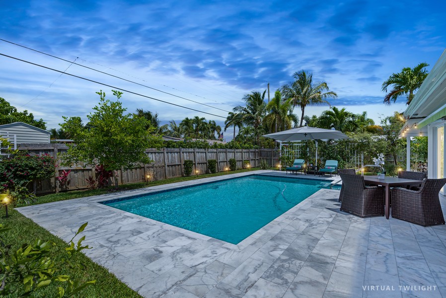 Real Estate Photography - 609 NW 27th Street, Wilton Manors, FL, 33311 - Pool