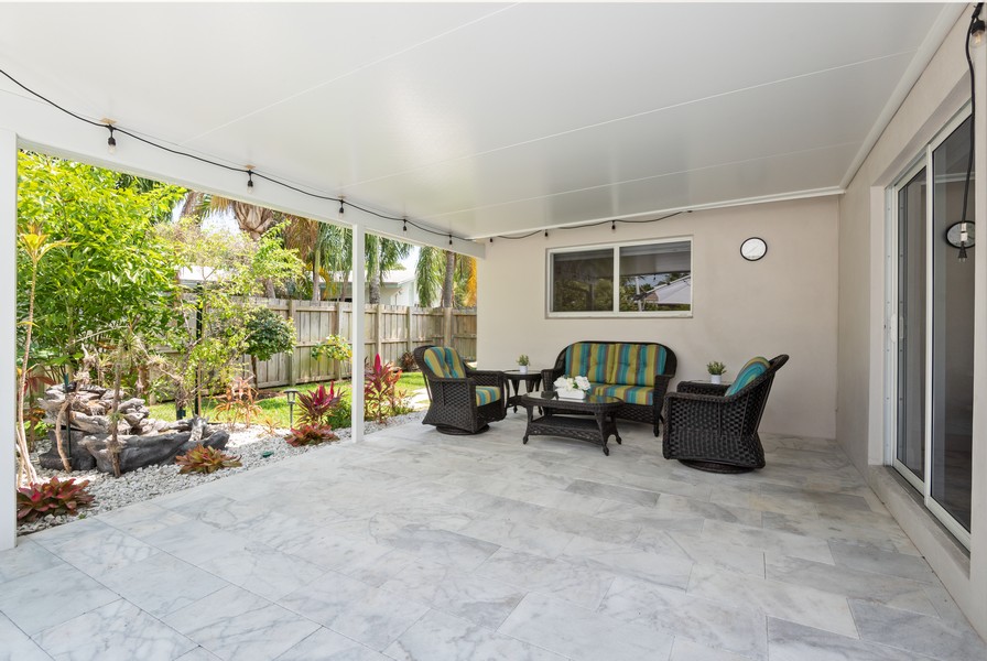 Real Estate Photography - 609 NW 27th Street, Wilton Manors, FL, 33311 - Patio