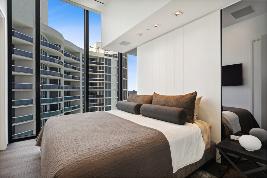 Real Estate Photography - 17141 Collins Ave #2801, Sunny Isles Beach, FL, 33160 - 4th Bedroom