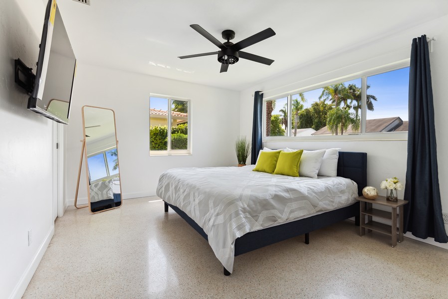 Real Estate Photography - 405 Se 3rd Terrace, Dania Beach, FL, 33004 - Primary Bedroom