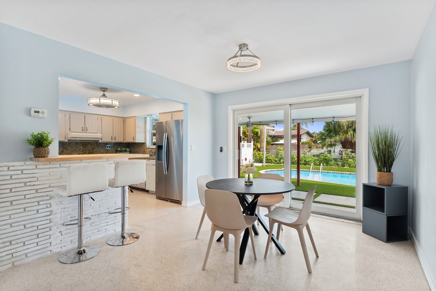 Real Estate Photography - 405 Se 3rd Terrace, Dania Beach, FL, 33004 - Dining Room