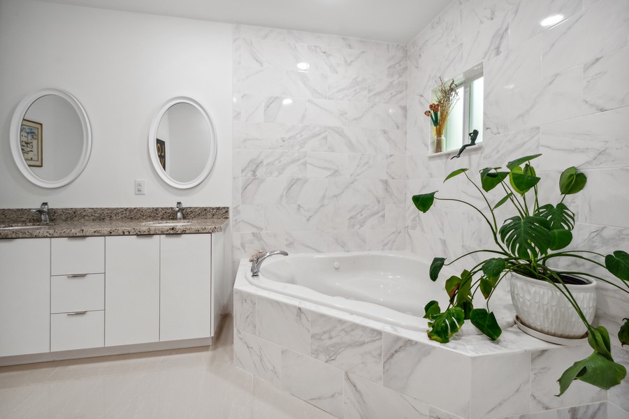 Real Estate Photography - 127 Northeast 90th Street, El Portal, FL, 33138 - Primary Bathroom