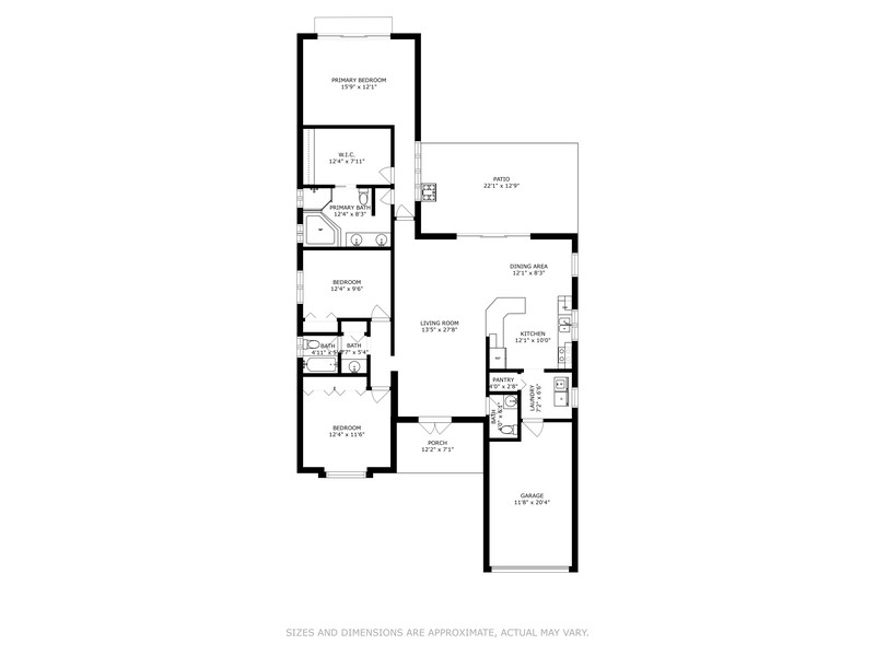 Real Estate Photography - 127 Northeast 90th Street, El Portal, FL, 33138 - Floor Plan