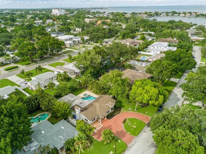 Real Estate Photography - 248 Catalan Boulevard NE, St Petersburg, FL, 33704 - Aerial View