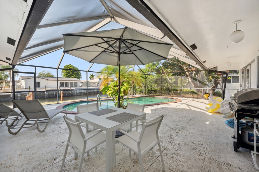 Real Estate Photography - 2901 NE 55th Place, Fort Lauderdale, FL, 33308 - Patio