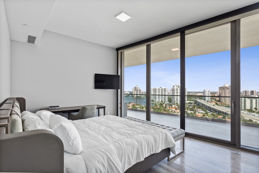 Real Estate Photography - 18975 COLLINS AVENUE 1905, Sunny Isles Beach, FL, 33160 - Primary Bedroom