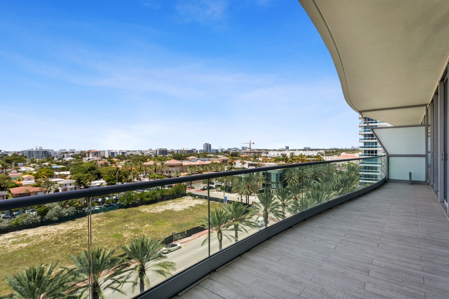 Real Estate Photography - 9349 COLLINS AVENUE, 705, Surfside, FL, 33154 - Balcony