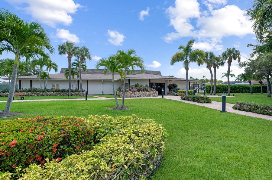 Real Estate Photography - 5370 Las Verdes Circle #201, Delray Beach, FL, 33484 - Clubhouse