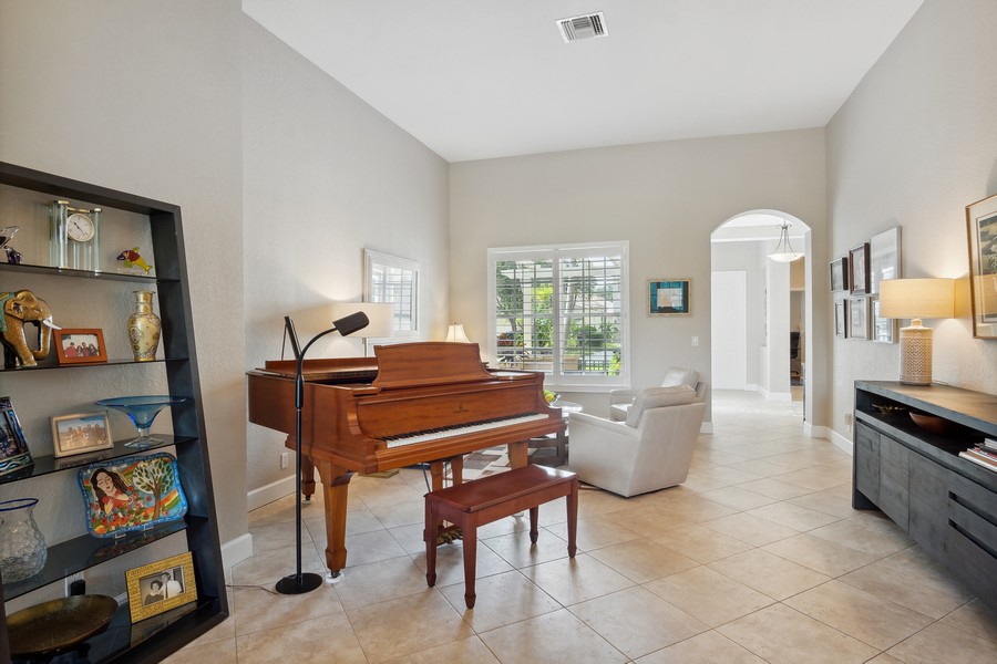 Real Estate Photography - 127 Via Isabella, Jupiter, FL, 33458 - Living Room