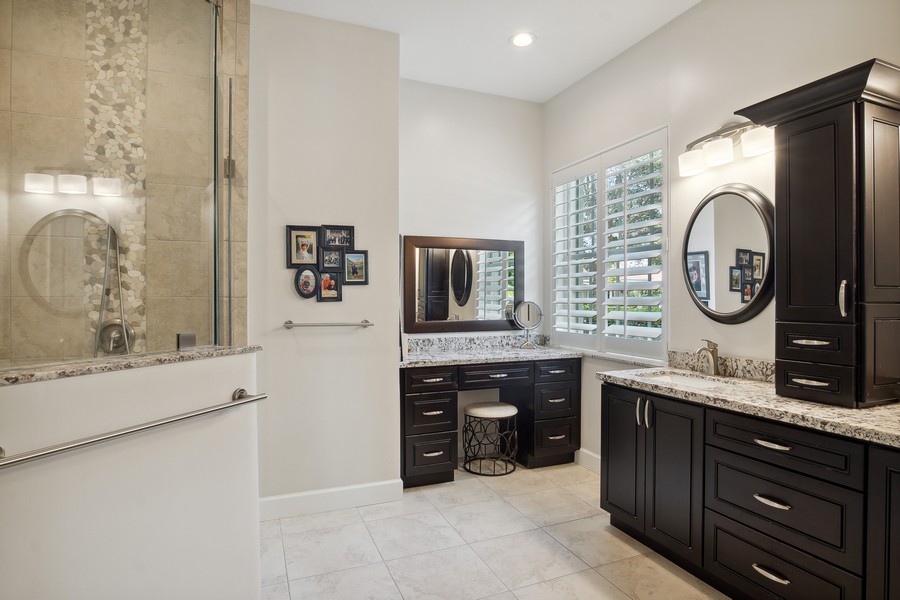 Real Estate Photography - 127 Via Isabella, Jupiter, FL, 33458 - Primary Bathroom