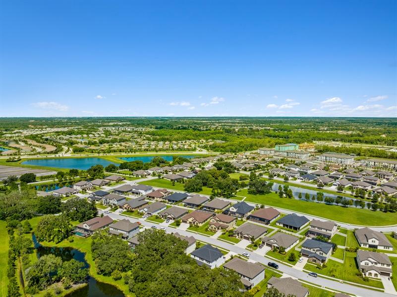 Real Estate Photography - 12985 Bliss Loop, Bradenton, FL, 34211 - Aerial View