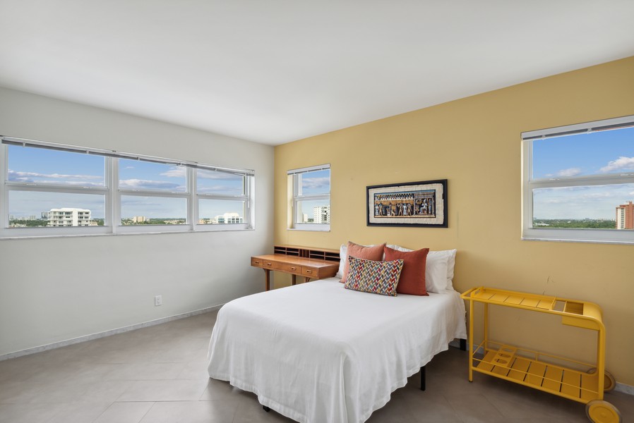 Real Estate Photography - 3003 Terramar Street, Apt 1105, Fort Lauderdale, FL, 33304 - Bedroom