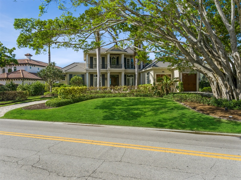 Real Estate Photography - 3219 Crayton Road, Naples, FL, 34103 - Aerial View