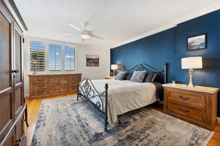 Real Estate Photography - 3400 S Ocean Blvd, 9K, Highland Beach, FL, 33487 - Primary Bedroom