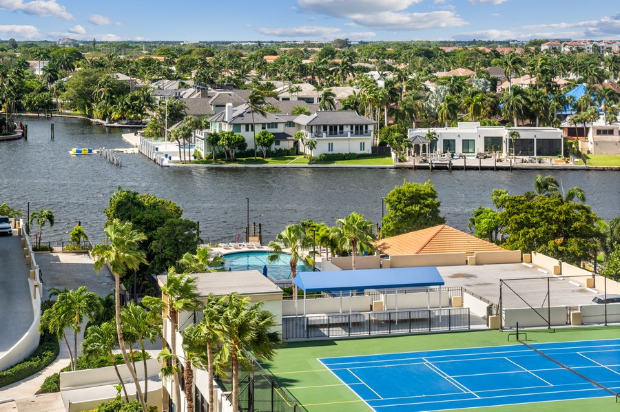 Real Estate Photography - 3400 S Ocean Blvd, 9K, Highland Beach, FL, 33487 - Intracoastal View
