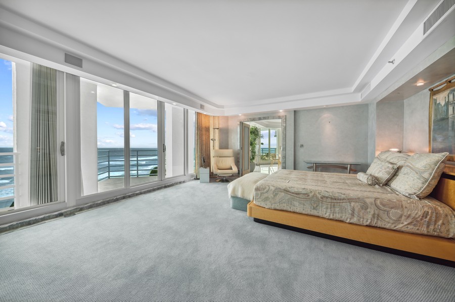Real Estate Photography - 800 S Ocean Blvd, 403, Boca Raton, FL, 33432 - Primary Bedroom