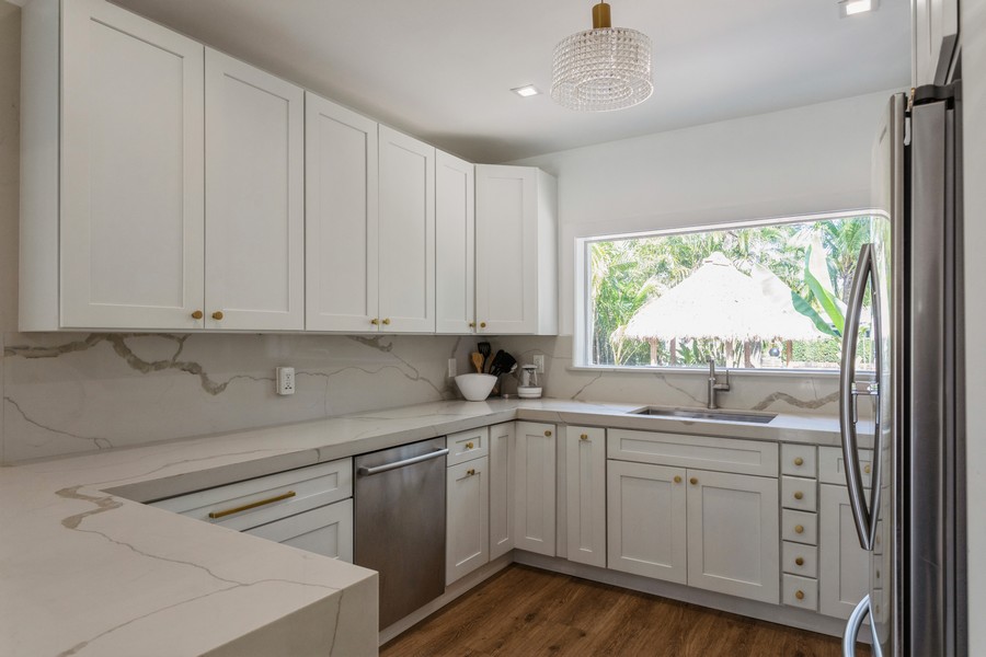 Real Estate Photography - 1307 Daytonia Road, Miami Beach, FL, 33141 - Kitchen