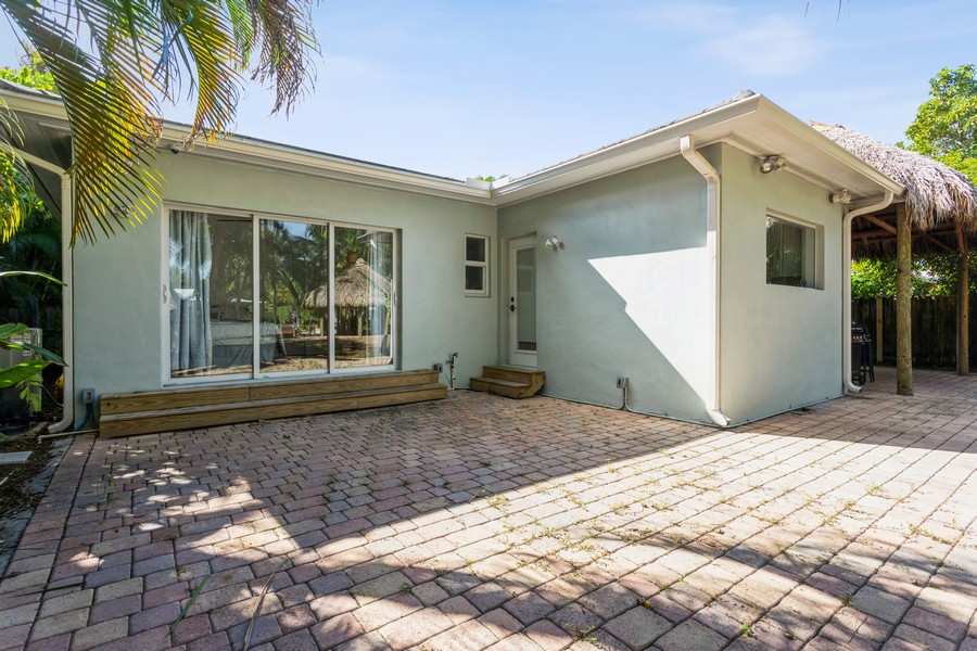 Real Estate Photography - 1307 Daytonia Road, Miami Beach, FL, 33141 - Back Yard