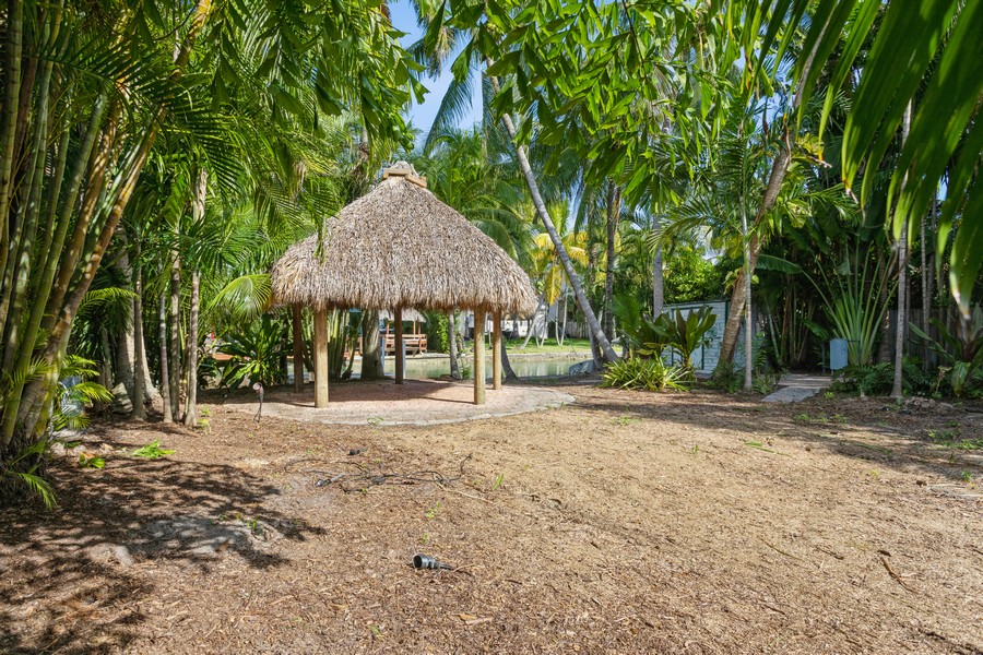 Real Estate Photography - 1307 Daytonia Road, Miami Beach, FL, 33141 - Back Yard