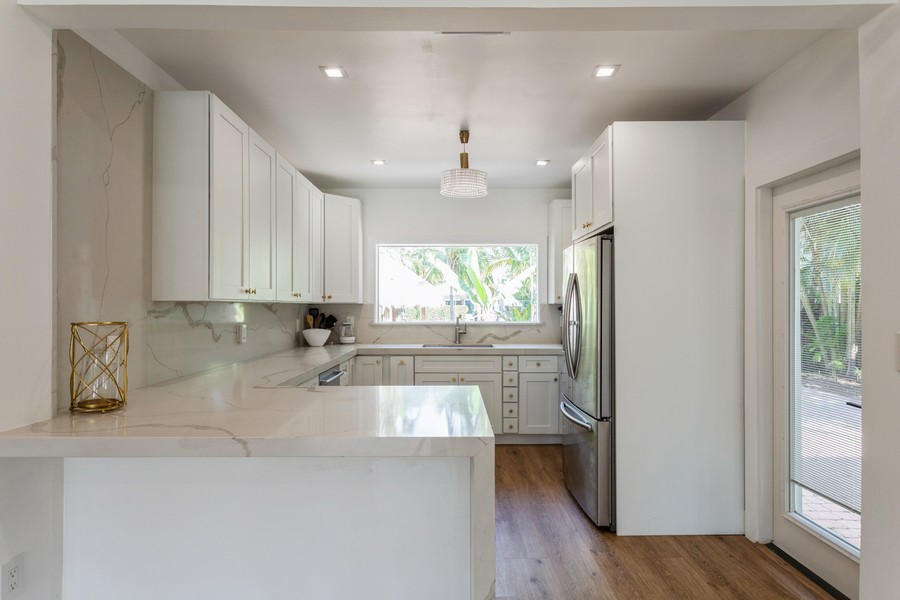 Real Estate Photography - 1307 Daytonia Road, Miami Beach, FL, 33141 - Kitchen