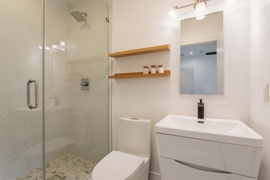 Real Estate Photography - 1307 Daytonia Road, Miami Beach, FL, 33141 - 2nd Bathroom