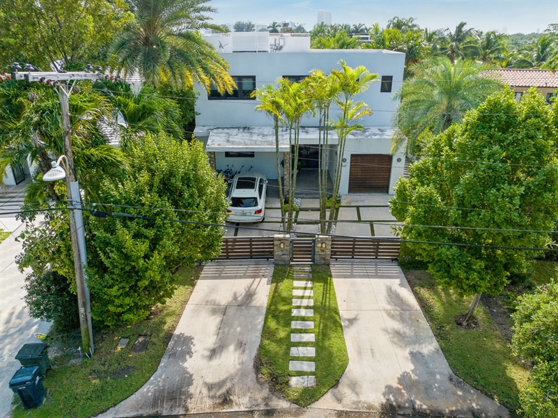 Real Estate Photography - 3427 Meridian Ave, Miami Beach, FL, 33140 - Aerial View