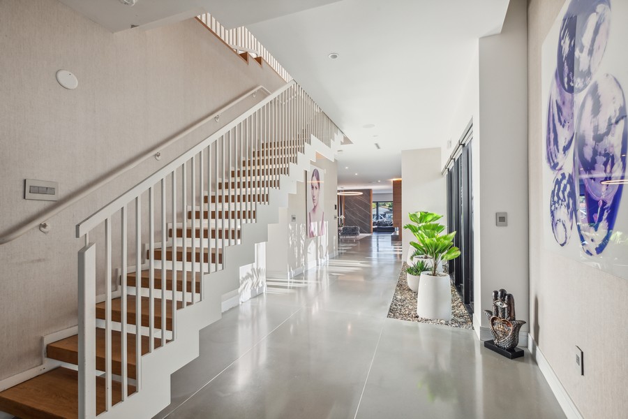 Real Estate Photography - 3427 Meridian Ave, Miami Beach, FL, 33140 - Staircase