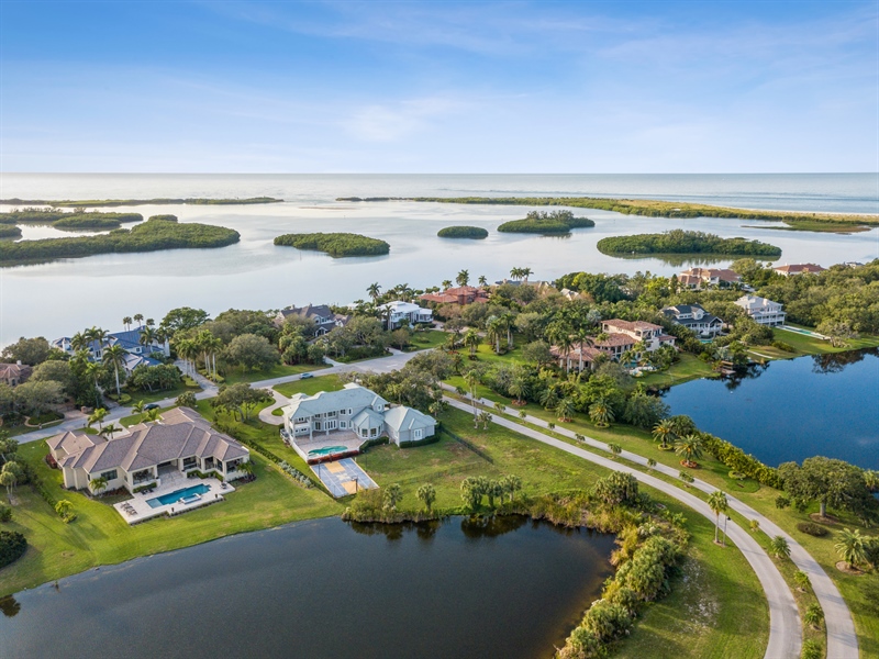 Real Estate Photography - 1906 Oceanview Drive, St. Petersburg, FL, 33715 - Aerial View