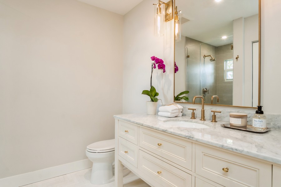 Real Estate Photography - 846 Park Place, West Palm Beach, FL, 33401 - Primary Bathroom