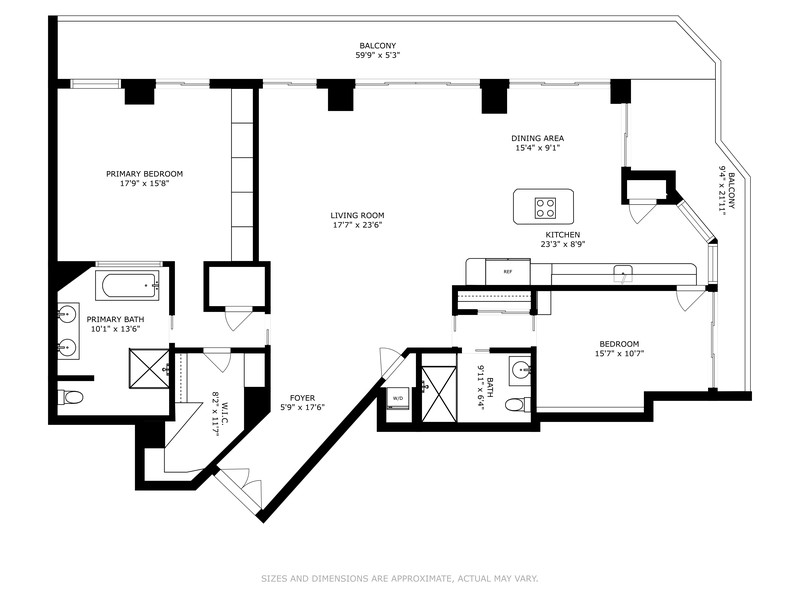 Real Estate Photography - 4779 Collins Ave PH 4201, Miami Beach, FL, 33140 - Floor Plan