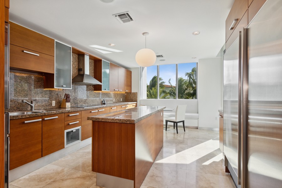 Real Estate Photography - 5959 Collins Ave #604, Miami Beach, FL, 33140 - Kitchen