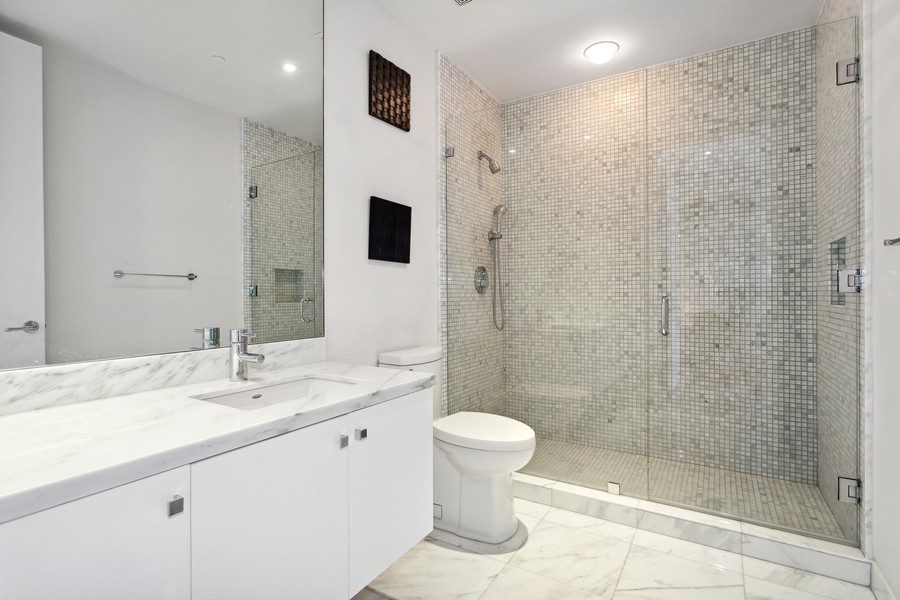 Real Estate Photography - 5959 Collins Ave #604, Miami Beach, FL, 33140 - 2nd Bathroom