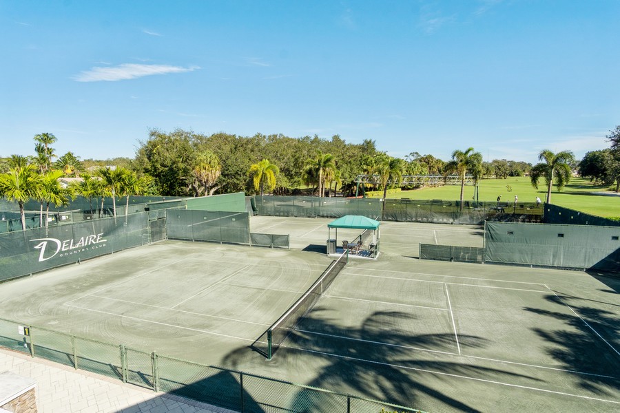Real Estate Photography - 3928 LIve Oak Boulevard, Delray Beach, FL, 33445 - Delaire Tennis