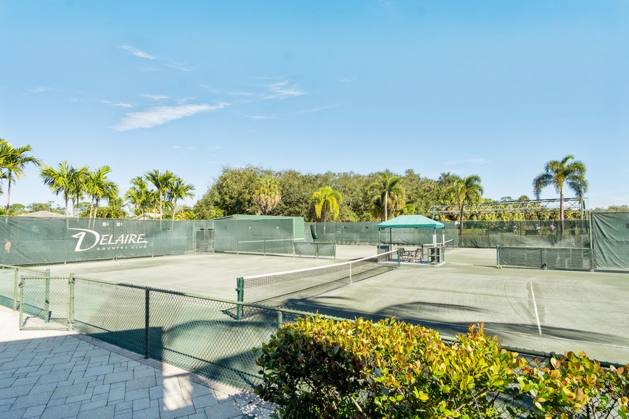 Real Estate Photography - 3928 LIve Oak Boulevard, Delray Beach, FL, 33445 - Delaire Tennis