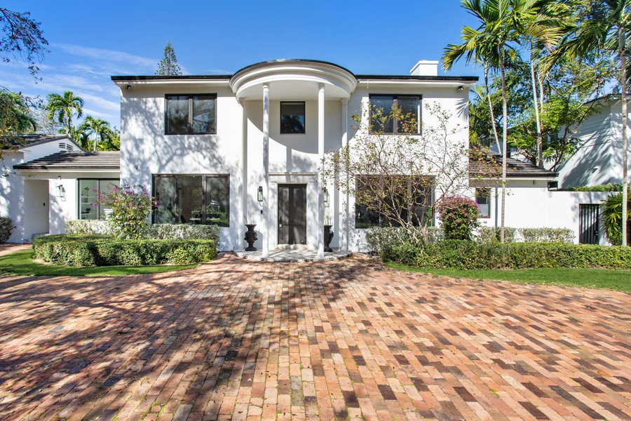 Real Estate Photography - 3110 Brickell Avenue, Miami, FL, 33129 - Front View
