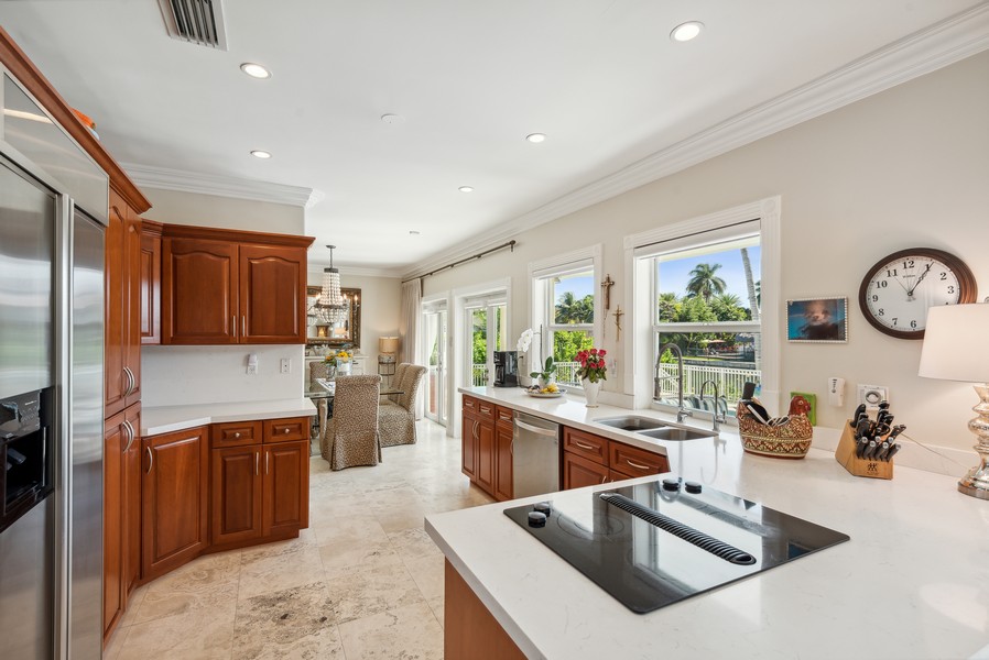 Real Estate Photography - 1540 Tagus Ave, Coral Gables, FL, 33156 - Kitchen