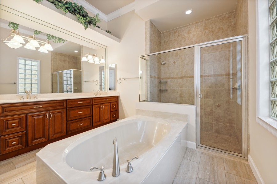 Real Estate Photography - 15660 Glencrest Avenue, Delray Beach, FL, 33446 - Primary Bathroom