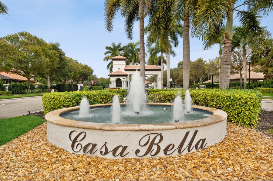 Real Estate Photography - 15660 Glencrest Avenue, Delray Beach, FL, 33446 - Entrance