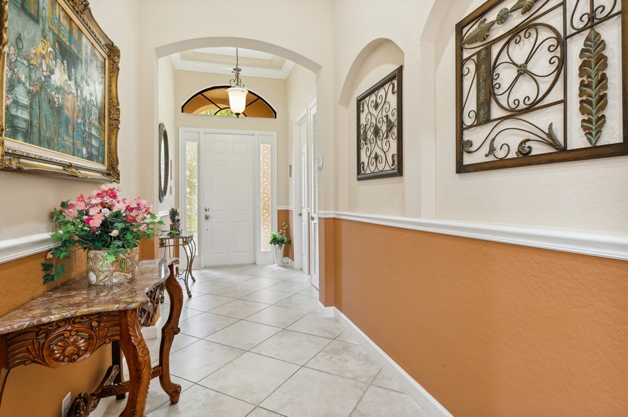 Real Estate Photography - 15660 Glencrest Avenue, Delray Beach, FL, 33446 - Foyer