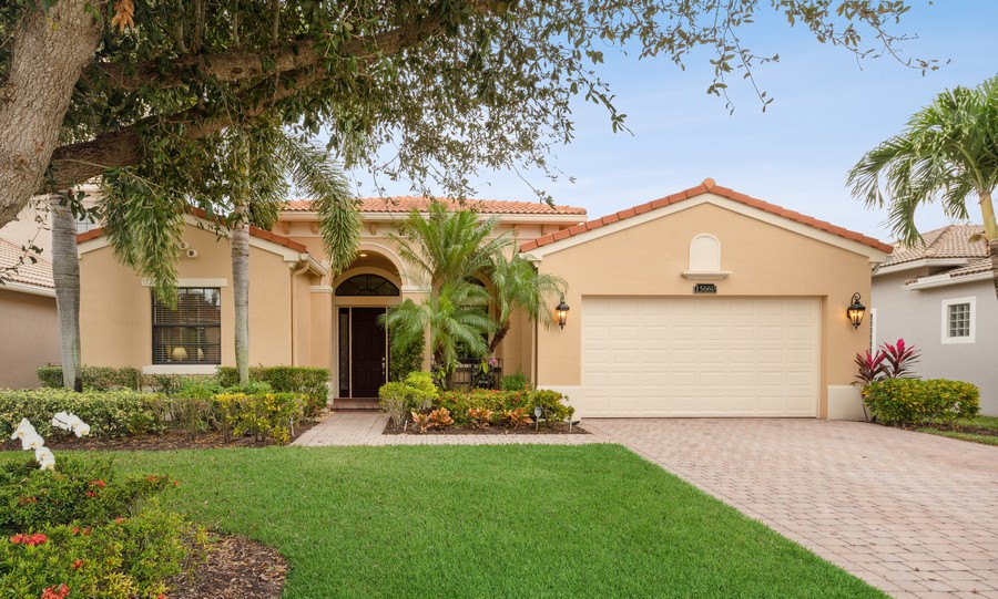 Real Estate Photography - 15660 Glencrest Avenue, Delray Beach, FL, 33446 - Front View