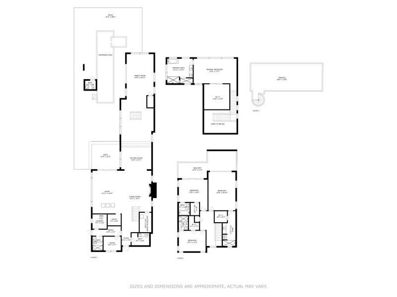 Real Estate Photography - 1510 Bay Dr, Miami Beach, FL, 33141 - Floor Plan